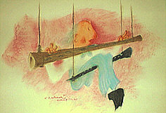 Maler Eugen J. Winkler, Der Flötenspieler