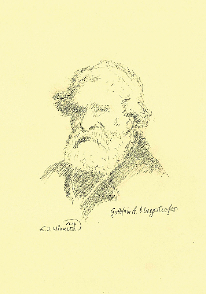 Gottfried Mayerhofer  1807 - 1877  Kurzbiographie