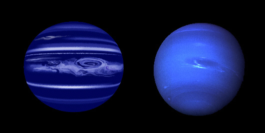 Planet Neptun - Vergrerung