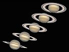 verschiedene Saturnphasen